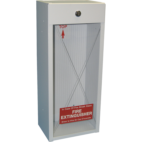 Armoires pour extincteurs mont&eacute;es sur surface, 8,5" la x 20,5" h x 6" p Helyx Safety & Industrial Supplies