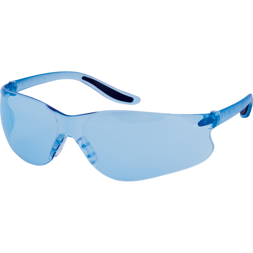 Z500 Series Safety Glasses, Blue Lens, Anti-Scratch, ANSI Z87+/Meets/Exceeds CSA Z94.3 Helyx Safety & Industrial Supplies