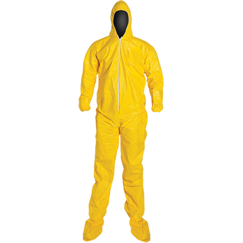 Combinaisons Tychem 2000, 2T-Grand, Jaune Helyx Safety & Industrial Supplies