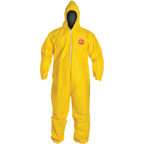 Combinaisons Tychem 2000, 2T-Grand, Jaune Helyx Safety & Industrial Supplies