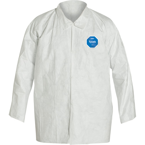 Chemise, Tyvek 400, 2T-Grand, Blanc Helyx Safety & Industrial Supplies