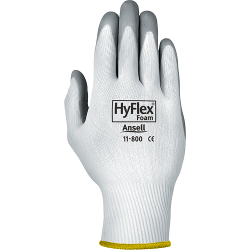 Gants Hyflex 11-800, 8/Moyen, R&ecirc;vetement Mousse de nitrile, Calibre 15, Enveloppe en Nylon Helyx Safety & Industrial Supplies