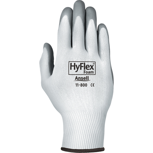 Gants Hyflex 11-800, 10/T-Grand, R&ecirc;vetement Mousse de nitrile, Calibre 15, Enveloppe en Nylon Helyx Safety & Industrial Supplies
