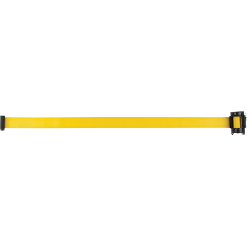 Tape Cassette for Build-Your-Own Crowd Control Barriers, 12', Yellow Tape Helyx Safety & Industrial Supplies