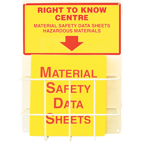 Pocket Style Center Boards, English, Binders Included Helyx Safety & Industrial Supplies