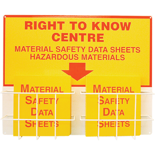 Pocket Style Center Boards, English, Binders Included Helyx Safety & Industrial Supplies