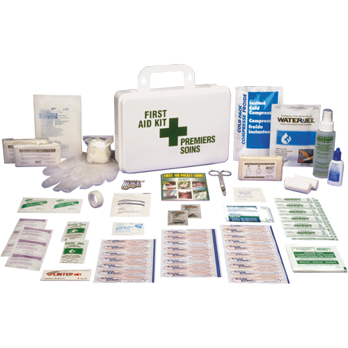 Welders' First Aid Kits, Class 1 Medical Device, Plastic Box Helyx Safety & Industrial Supplies