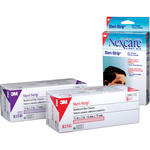 Steri-Strip Reinforced, Skin Closure, Class 1 Helyx Safety & Industrial Supplies