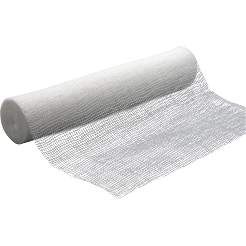 Bandages de gaze, Rouleau, 15' lo x 4" la, Dispositif m&eacute;dical Classe 1 Helyx Safety & Industrial Supplies
