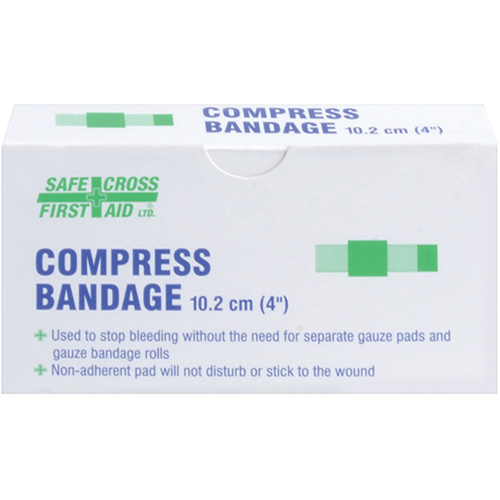 Compress (Pressure) Bandages, 4" L x 4" W Helyx Safety & Industrial Supplies