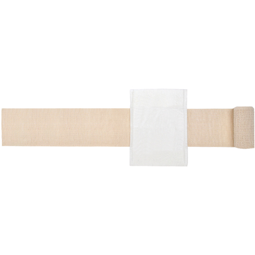 Compress Bandages, Crepe Tails, Cut to Size L x 4-1/2" W Helyx Safety & Industrial Supplies