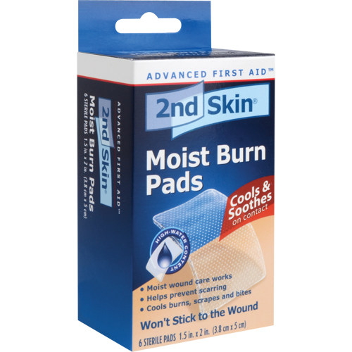 2nd Skin&reg; Moist Burn Pads, 1-1/2" x 2", Class 2 Helyx Safety & Industrial Supplies