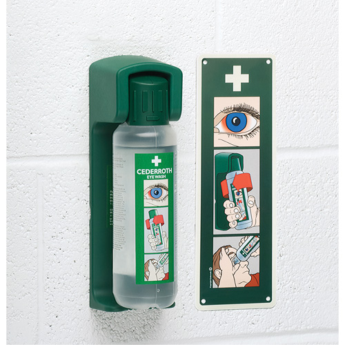 Cederroth Eyewash Wall Bracket Helyx Safety & Industrial Supplies