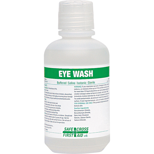 Eyewash Solution, Full Bottle, 500 ml Helyx Safety & Industrial Supplies