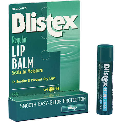 Baume pour les l&egrave;vres Blistex, 15 IPS Helyx Safety & Industrial Supplies