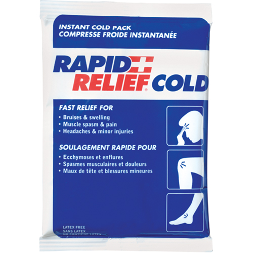 Instant Compress Packs, Cold, Single Use, 4" x 6"/6" x 4" Helyx Safety & Industrial Supplies
