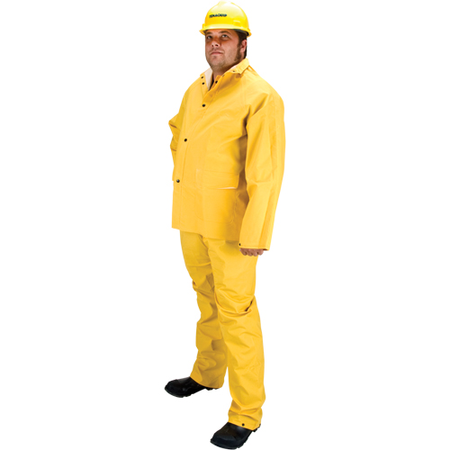 V&ecirc;tement imperm&eacute;able r&eacute;sistant aux flammes RZ600, Petit, Jaune Helyx Safety & Industrial Supplies