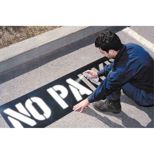 Pochoirs pour parc de stationnement, Anglais, 12" Helyx Safety & Industrial Supplies