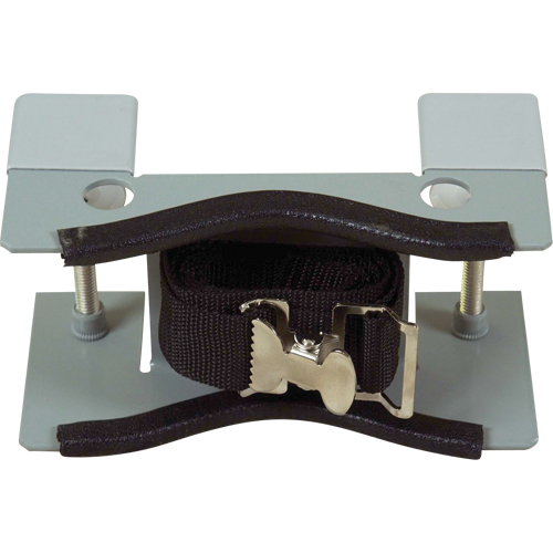 Bench Mount Single Gas Cylinder Support Bracket Helyx Safety & Industrial Supplies