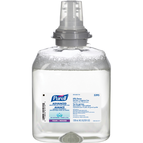 TFX Advanced Moisturizing Foam Hand Sanitizer, 1200 ml, Cartridge Refill, 70% Alcohol Helyx Safety & Industrial Supplies