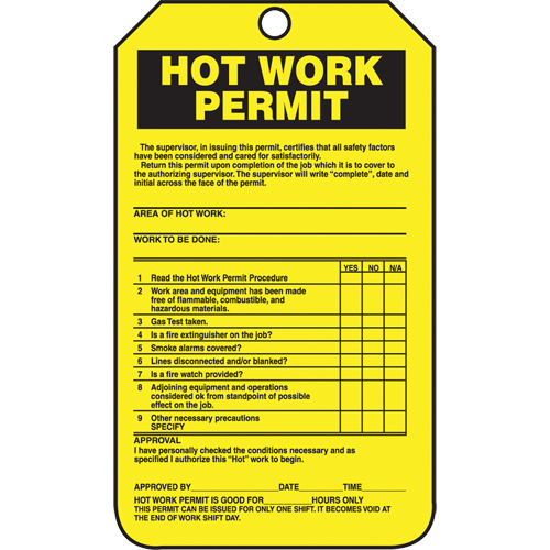 Inspection Tags, Cardstock, 3-1/8" W x 5-7/8" H, English Helyx Safety & Industrial Supplies