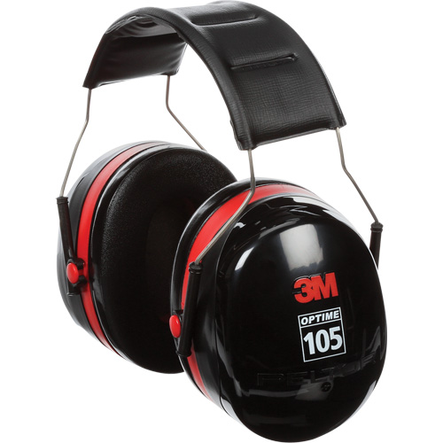Peltor Optime 105 Series Earmuffs, Headband, 30 NRR dB Helyx Safety & Industrial Supplies