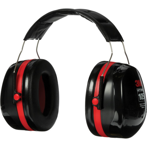 Peltor Optime 105 Series Earmuffs, Headband, 30 NRR dB Helyx Safety & Industrial Supplies