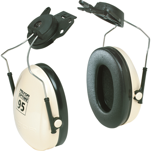 Peltor Optime 95 Series Earmuffs, Cap Mount, 21 NRR dB Helyx Safety & Industrial Supplies