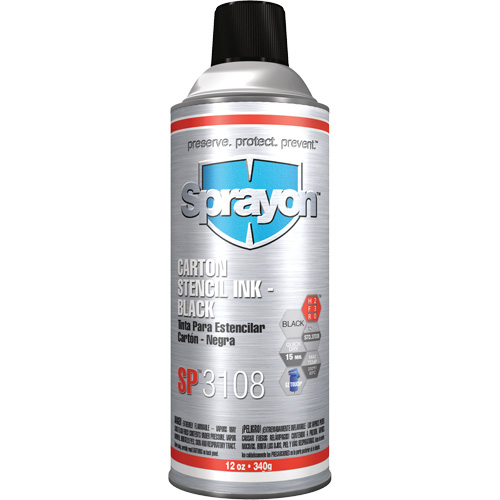 Encre &agrave; pochoir en carton de s&eacute;rie SP3100 Helyx Safety & Industrial Supplies