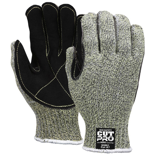 Hero Cut Resistant Gloves, Size Small/7, 7 Gauge, Stainless Steel/Kevlar&reg;/HDPE Shell, ANSI/ISEA 105 Level 4 Helyx Safety & Industrial Supplies