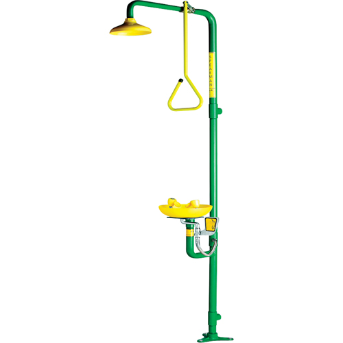 Safe-T-Zone&reg; Aerated Combination Shower & Eyewash Helyx Safety & Industrial Supplies