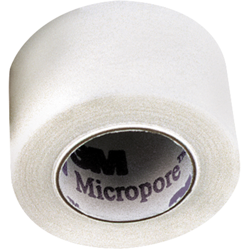 Ruban chirurgical hypoallerg&eacute;nique Micropore de 3M, Classe 1, 30' lo x 1/2" la Helyx Safety & Industrial Supplies