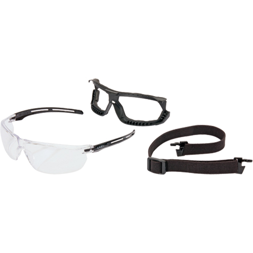 Uvex&reg; Tirade Sealed Safety Glasses, Clear Lens, Anti-Fog, ANSI Z87+/Meets/Exceeds CSA Z94.3 Helyx Safety & Industrial Supplies