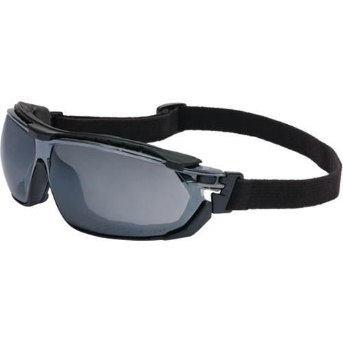 Lunettes de s&eacute;curit&eacute; &eacute;tanches Uvex Tirade, Lentille Argent/Miroir, Antibu&eacute;e, ANSI Z87+/R&eacute;pond ou surpasse la norme CSA Z94.3 Helyx Safety & Industrial Supplies