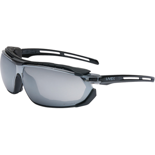 Lunettes de s&eacute;curit&eacute; &eacute;tanches Uvex Tirade, Lentille SCT-Reflect 50, Antibu&eacute;e, ANSI Z87+/R&eacute;pond ou surpasse la norme CSA Z94.3 Helyx Safety & Industrial Supplies