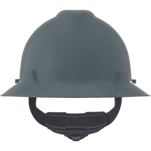 Casques de s&eacute;curit&eacute; &agrave; bordure compl&egrave;te V-Gard, R&eacute;pond aux normes CSA type 1, Suspension Rochet, Non ventil&eacute; Helyx Safety & Industrial Supplies