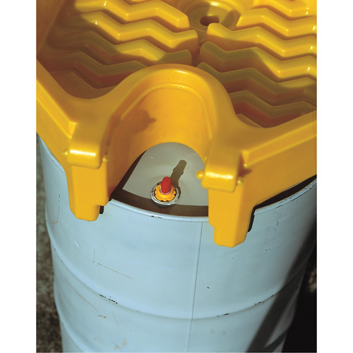 Entonnoir avec couvercle pour baril Global Ultra-Drum Funnel, 5 gal. Helyx Safety & Industrial Supplies