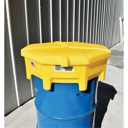 Entonnoir avec couvercle pour baril Global Ultra-Drum Funnel, 5 gal. Helyx Safety & Industrial Supplies