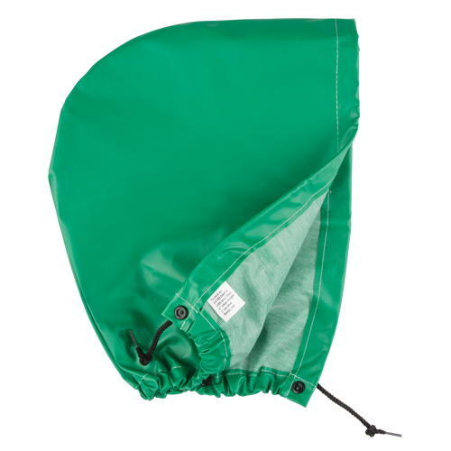 Capuchons imperm&eacute;ables AcidBasic r&eacute;sistants aux produits chimiques et &agrave; l'acide, Taille unique, Vert, Polyester Helyx Safety & Industrial Supplies