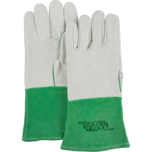 Premium TIG Welding Gloves, Grain Cowhide, Size Medium Helyx Safety & Industrial Supplies