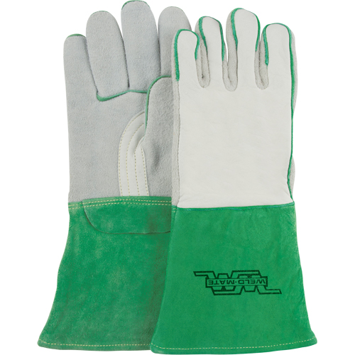 Heavy-Duty Welding Gloves, Split Cowhide, Size Medium Helyx Safety & Industrial Supplies
