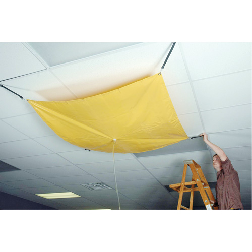 Ultra-Drip Diverter d&eacute;viateur d&eacute;gouttement de toit, 15' lo x 15' la, Vinyle Helyx Safety & Industrial Supplies
