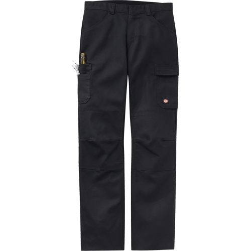 Pantalons performance pour atelier, Toile/Coton/Polyester, Noir, Taille 30, Entrejambe 37 Helyx Safety & Industrial Supplies