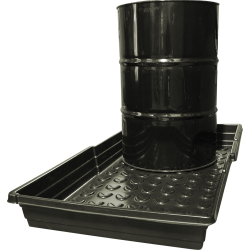 Planchers pour barils, 30,5" lo x 57" la x 6" h, Cap. de d&eacute;versement 33 gal. US Helyx Safety & Industrial Supplies