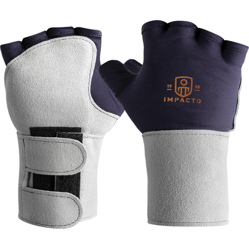 Anti-Impact Glove With Wrist Support, Medium, Synthetic Palm, Slip-On Cuff Helyx Safety & Industrial Supplies
