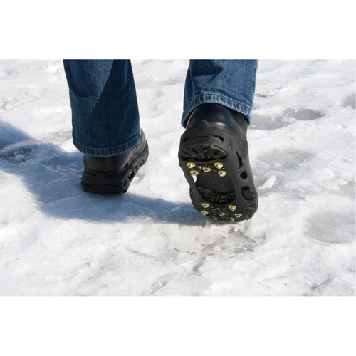 Semelle antid&eacute;rapante robuste pour la glace, Acier, Traction Crampon, Moyen Helyx Safety & Industrial Supplies