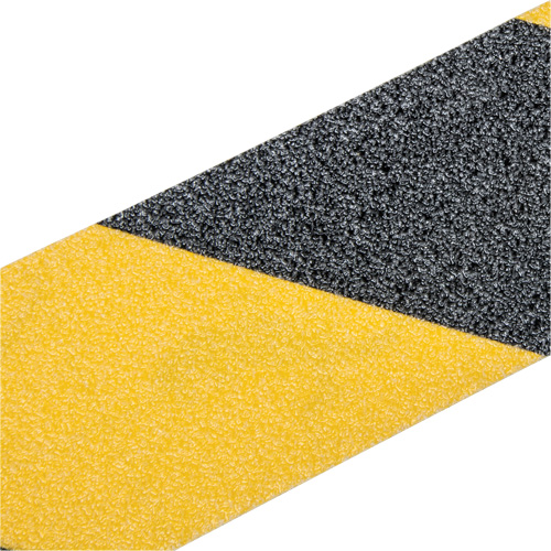 Premium Anti-Skid Tape, 2" x 60', Black & Yellow Helyx Safety & Industrial Supplies
