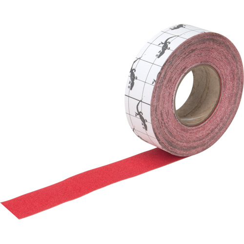 Premium Anti-Skid Tape, 2" x 60', Red Helyx Safety & Industrial Supplies