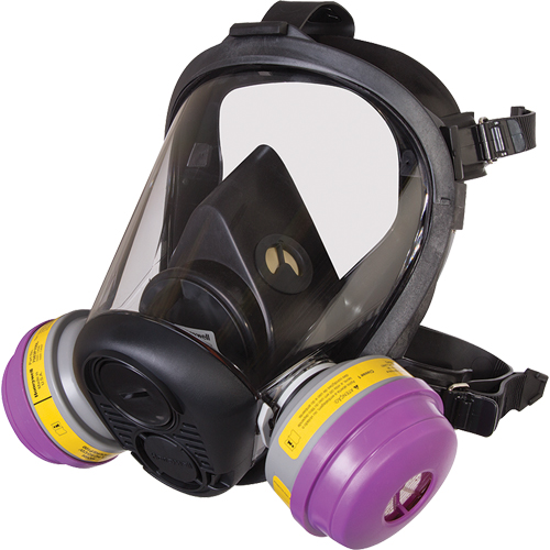 Respirateur &agrave; masque complet de s&eacute;rie RU6500 de North, Silicone, Grand Helyx Safety & Industrial Supplies