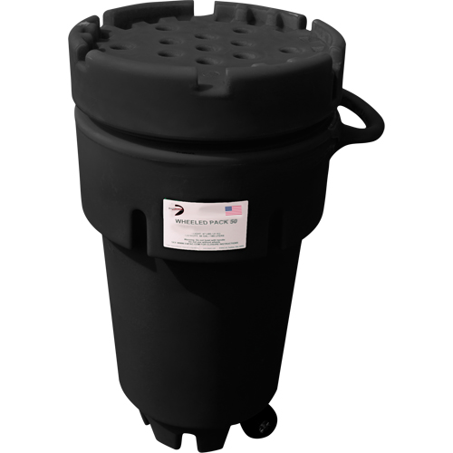 Contenants roulants Poly-Spillpaks, 50 gal. US, Mobile Helyx Safety & Industrial Supplies